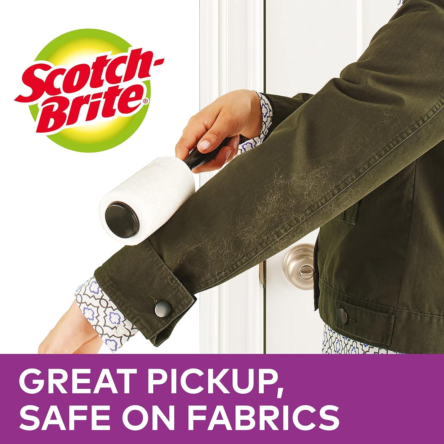 Recarga Rodillo Quitapelusas Scotch-Brite 3x70 Hojas 10.2cm