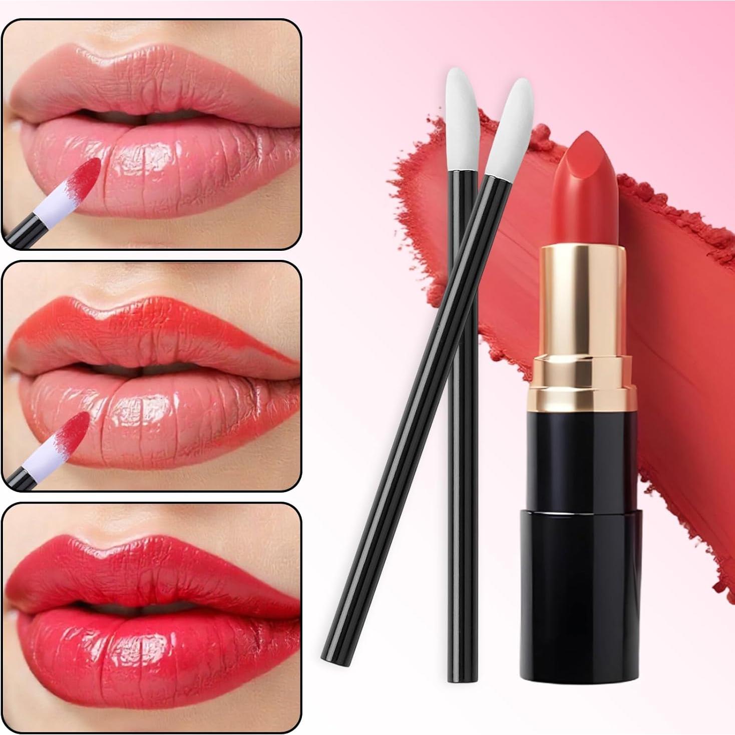 400 Varitas de Labios Desechables Gsbnjuy Brochas de Maquillaje