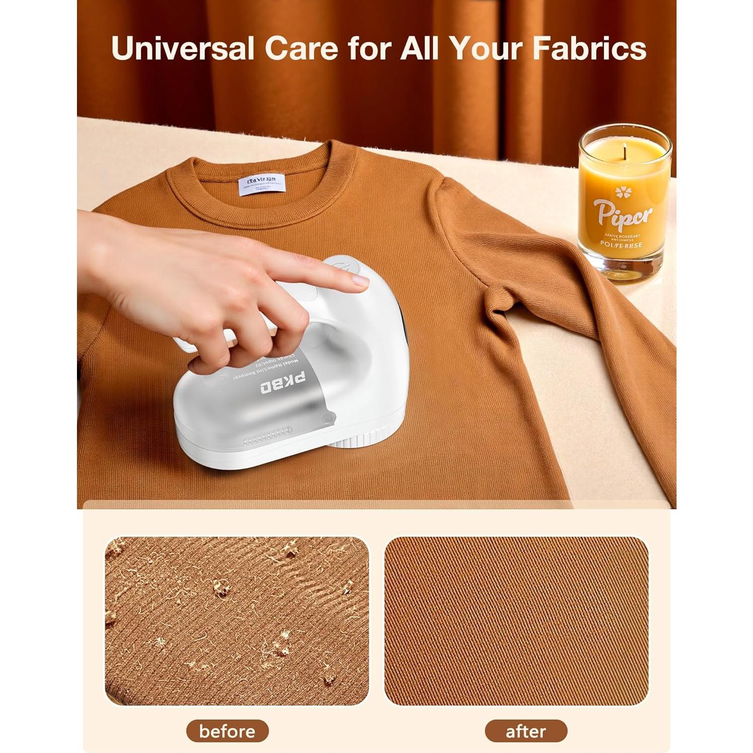 Afeitadora de tela eléctrica PKBD FS blanca IPX6 recargable