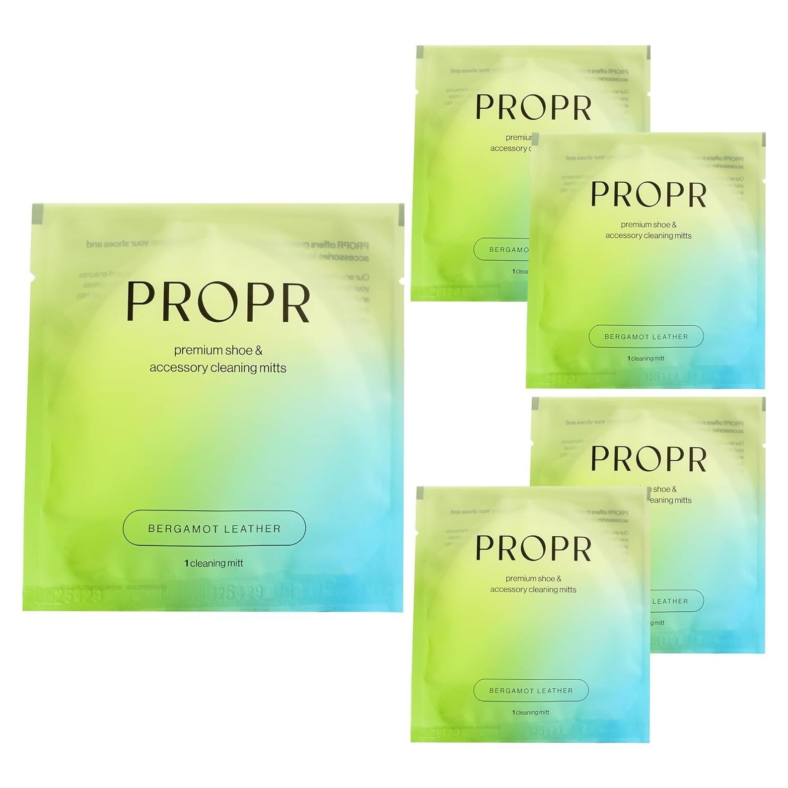 Guantes de Limpieza PROPR - 30 Paquetes Veganos para Zapatos y Cuero