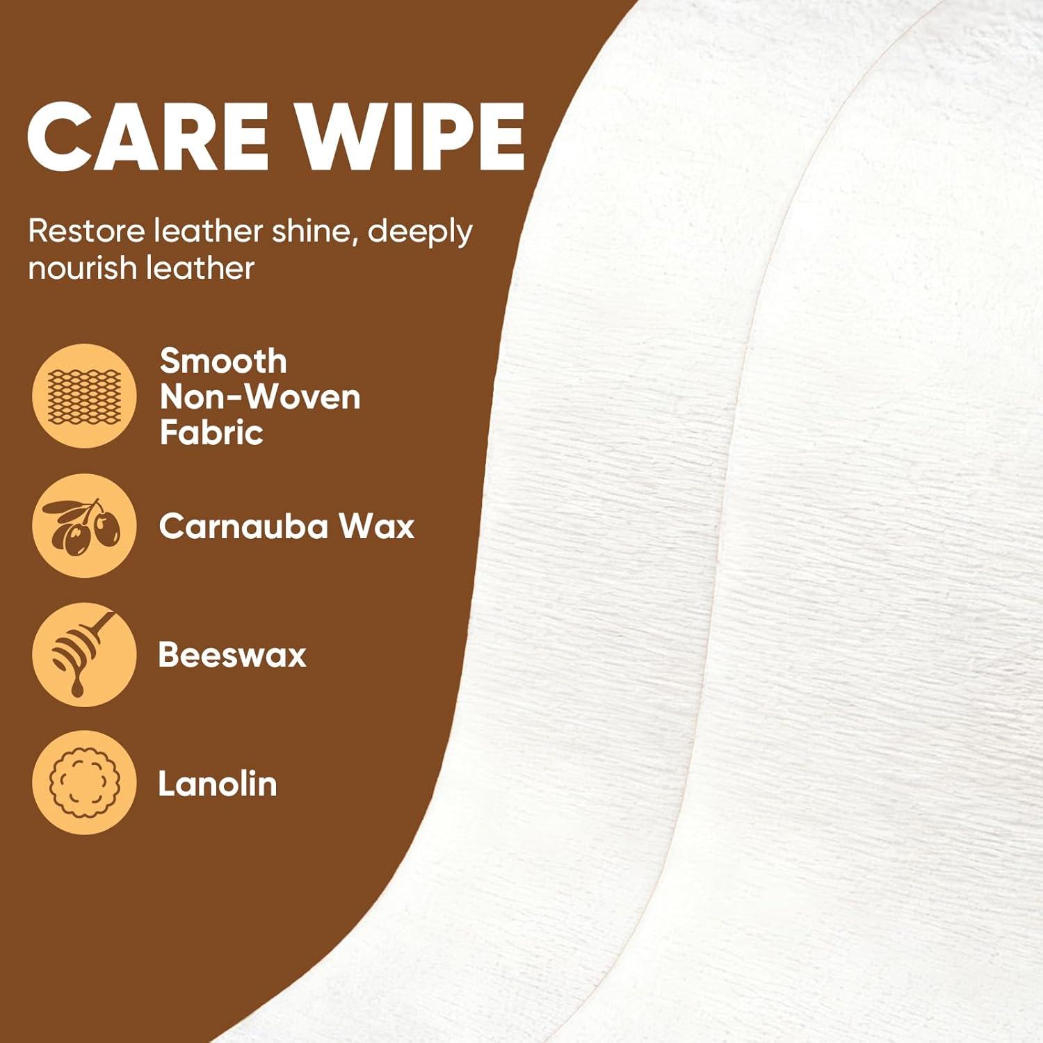 Toallitas de Cuero OAKDOLCHE 70PCS - Limpieza y Cuidado