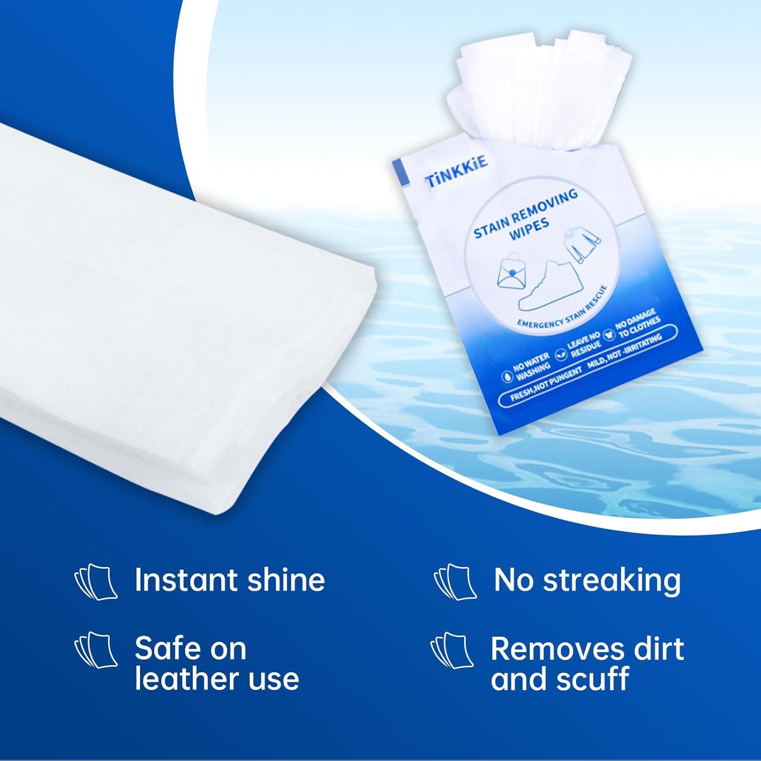 Toallitas Quitamanchas Portátiles TiNKKiE - 26 Pcs, 12.4x5x8.4cm