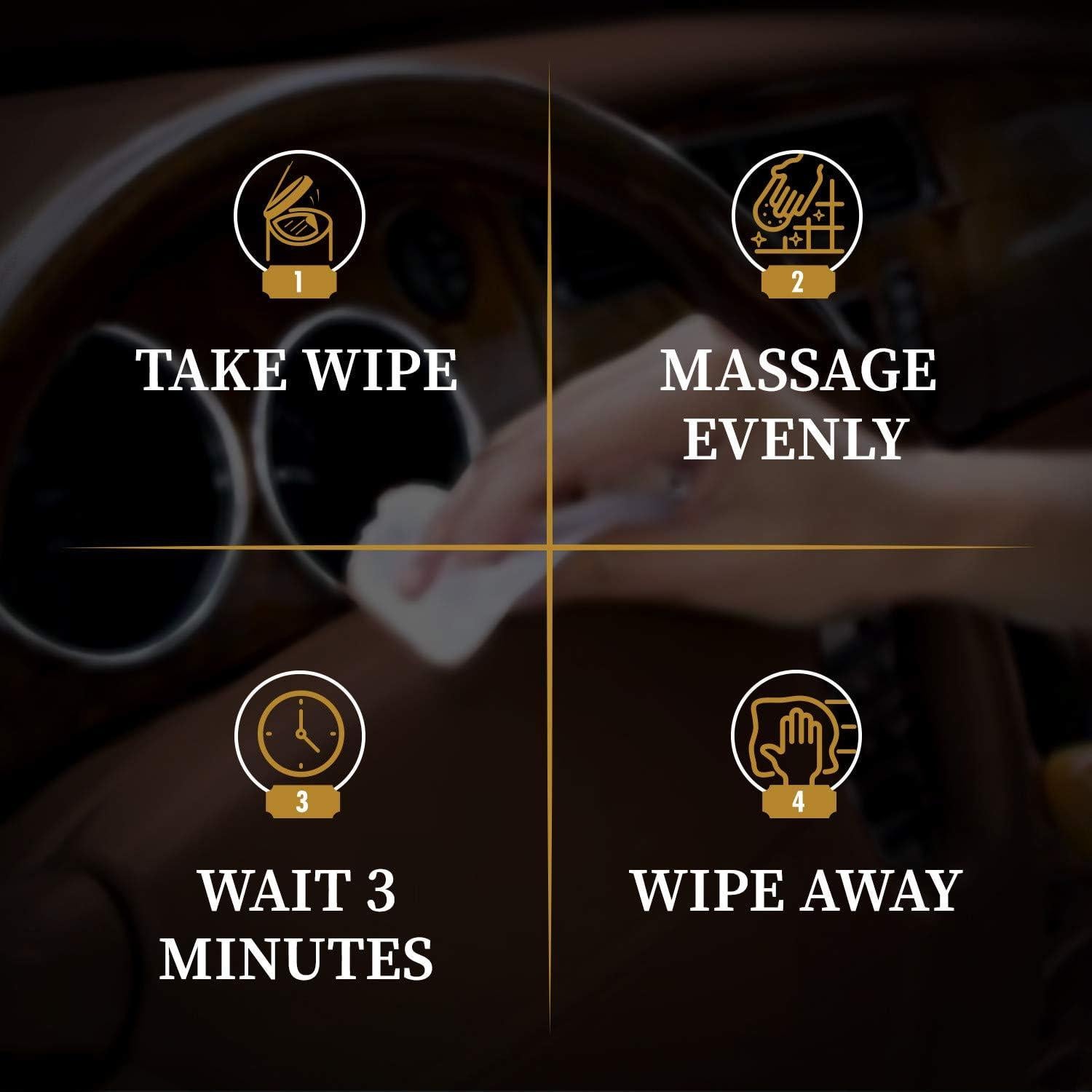 Limpiador y Acondicionador de Cuero Lexol 28 Toallitas