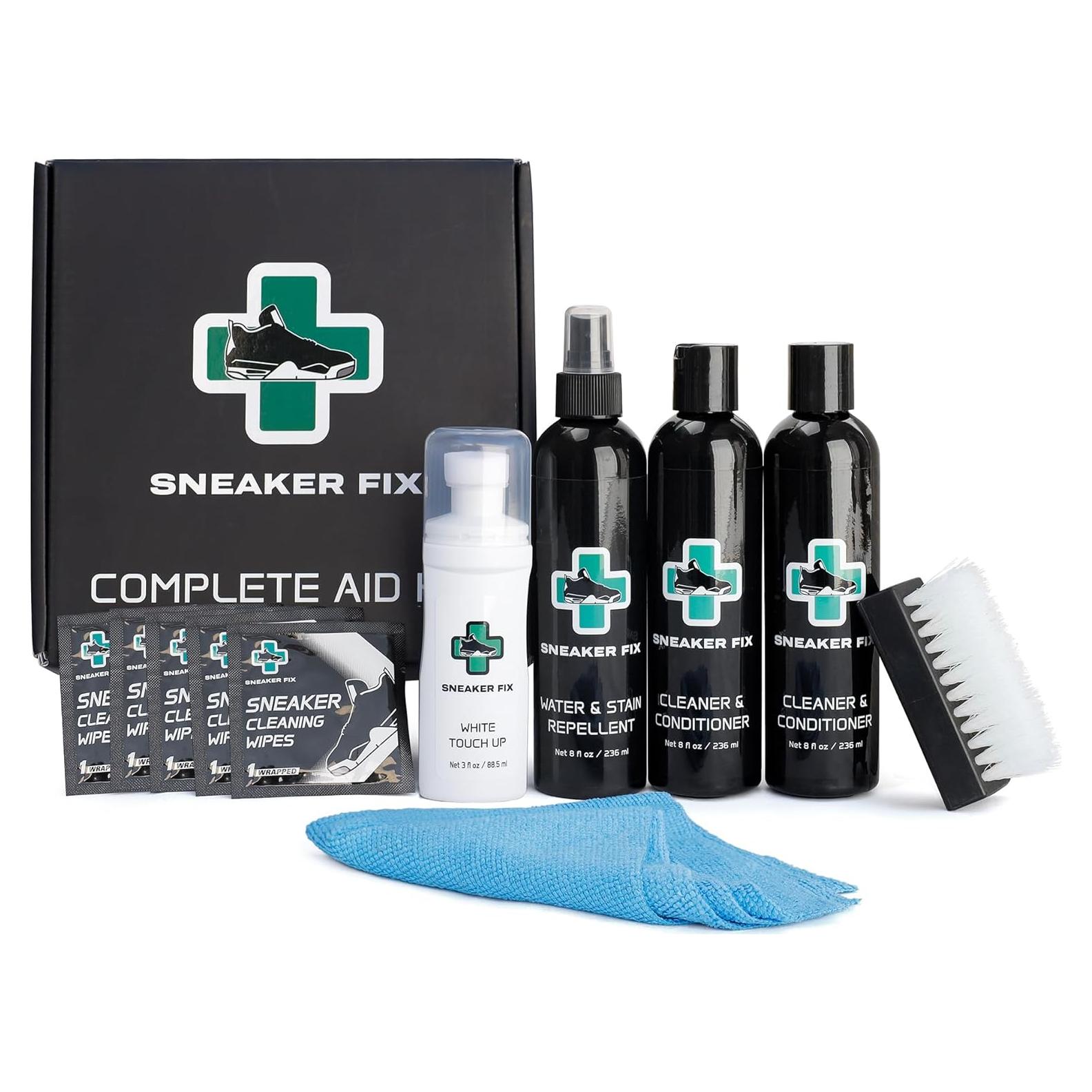 Kit de Limpieza Completo para Zapatillas - Acondicionador y Blanqueador