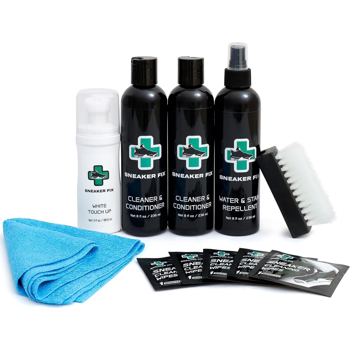 Kit de Limpieza Completo para Zapatillas - Acondicionador y Blanqueador