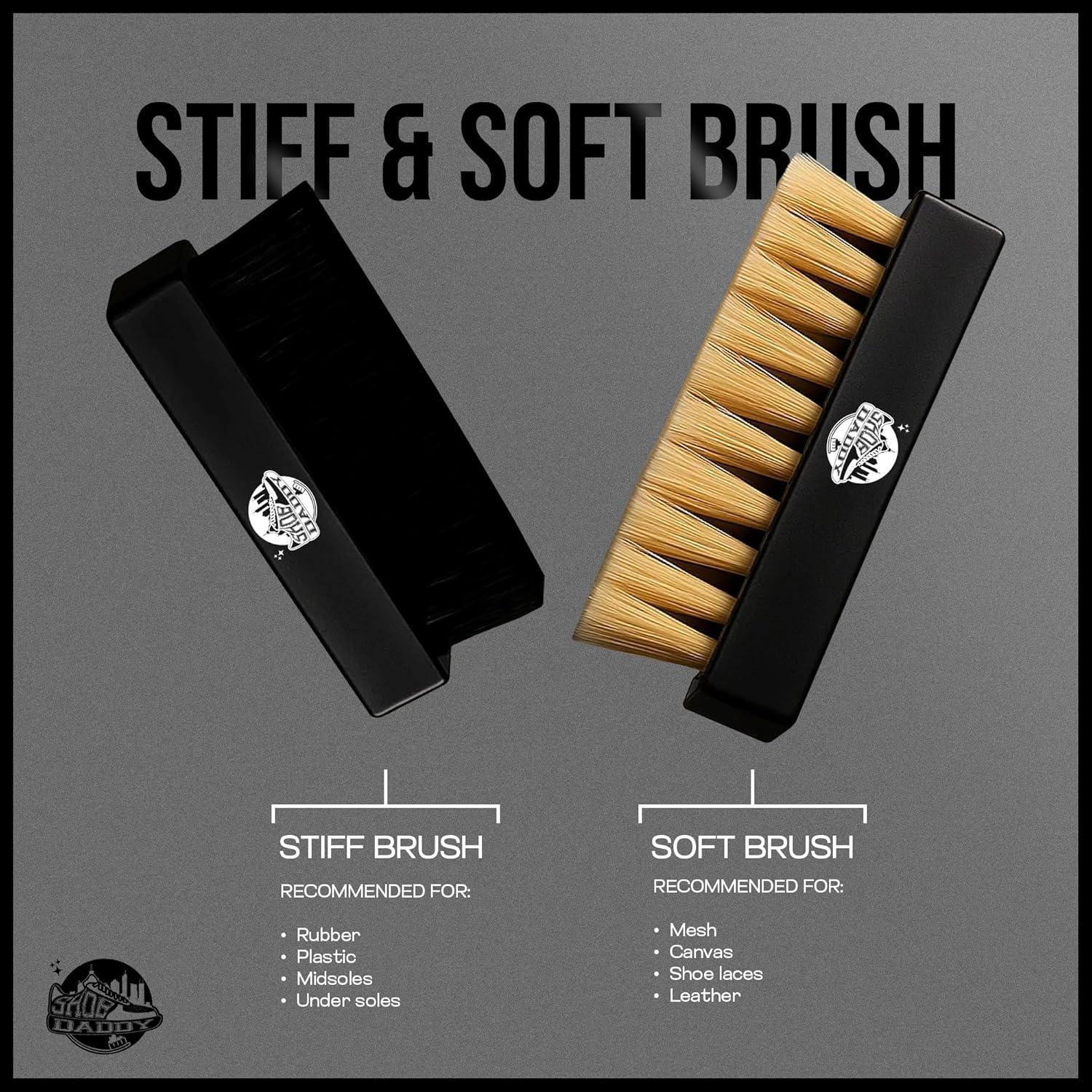 Kit de Limpieza de Zapatillas Shoe Daddy - Todo en Uno con Cepillos y Toallas