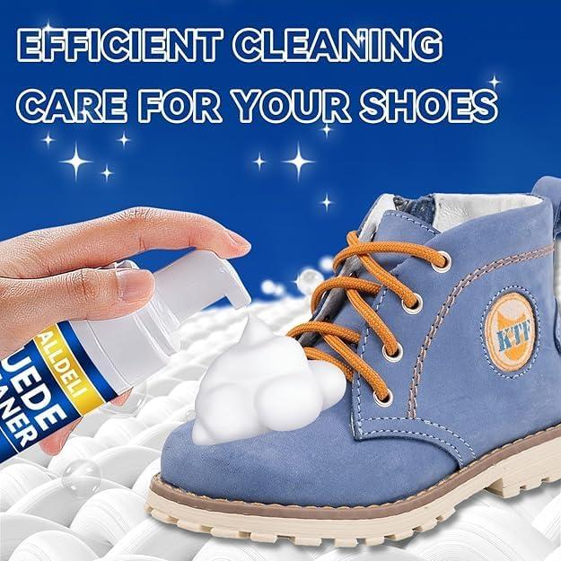 Kit de Limpieza de Zapatos de Ante Halldeli 200ml con Cepillo