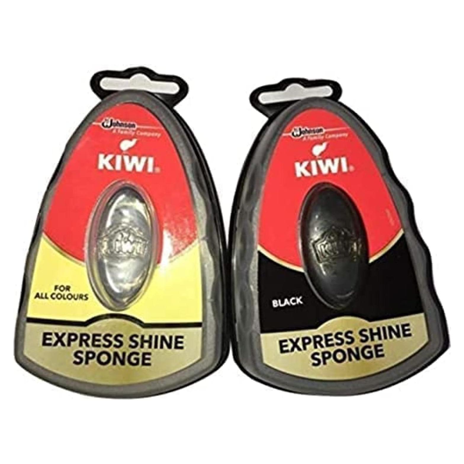Esponja para Brillar Zapatos Kiwi Express Set 2 Unidades