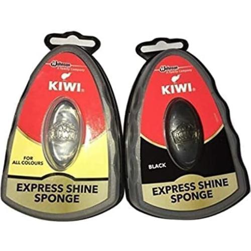 Esponja para Brillar Zapatos Kiwi Express Set 2 Unidades