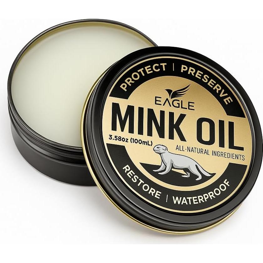 Kit de Cuidado de Cuero 4-en-1 Eagle - Acondicionador y Limpiador