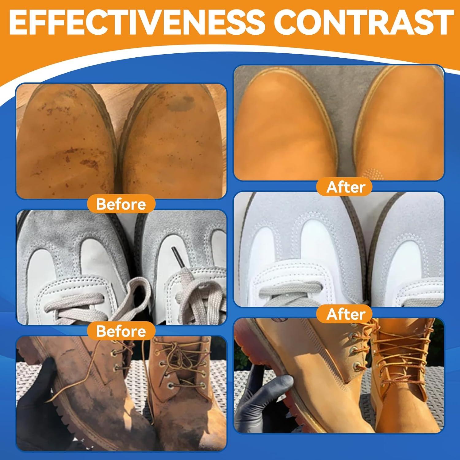 Limpiador de Zapatos de Ante Balldanlu 200ml con Cepillo