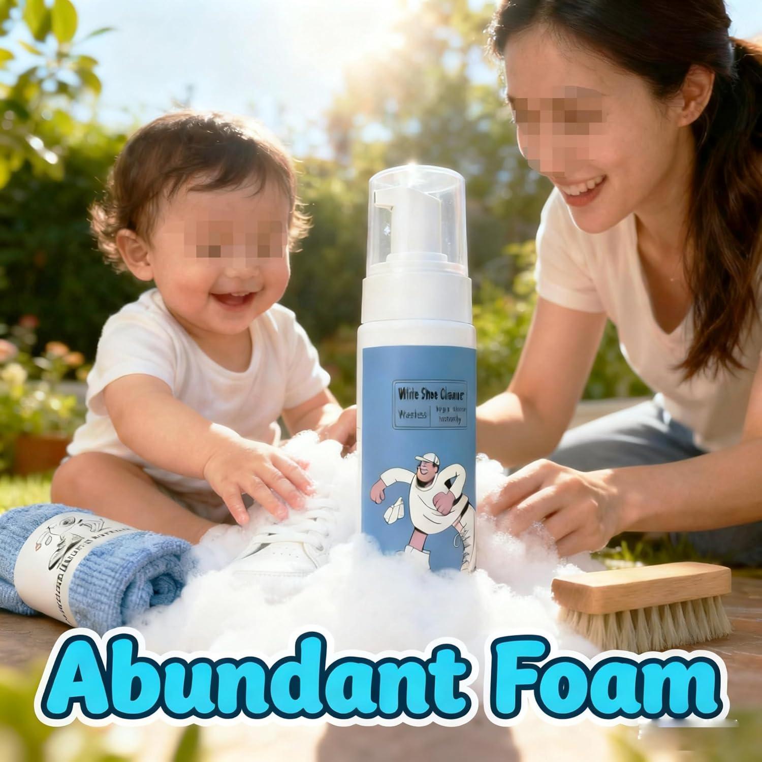 Kit de Limpieza de Zapatos TUOSANTER 3 en 1 - Sin Agua, 200ml