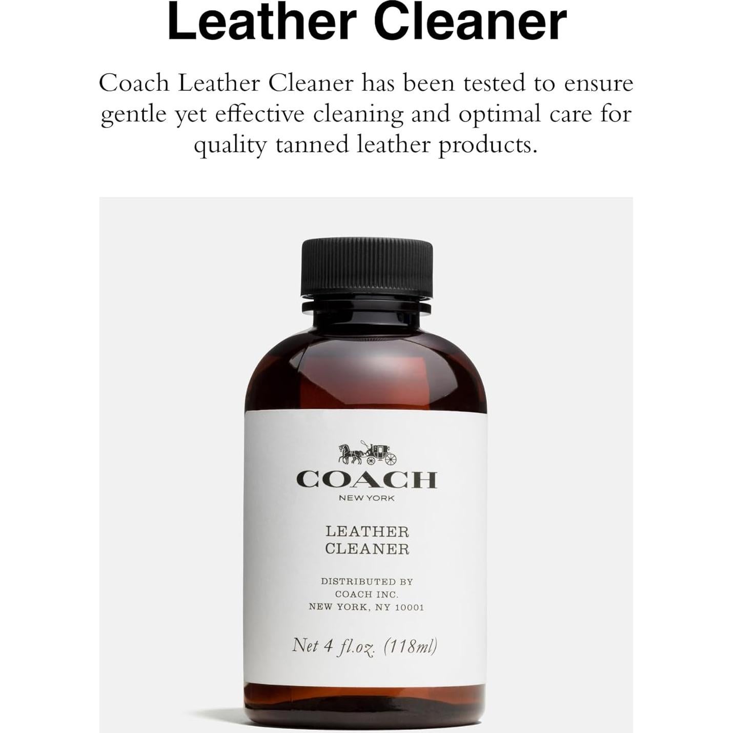 Limpiador de Cuero Coach 223 - Cuidado Suave y Efectivo