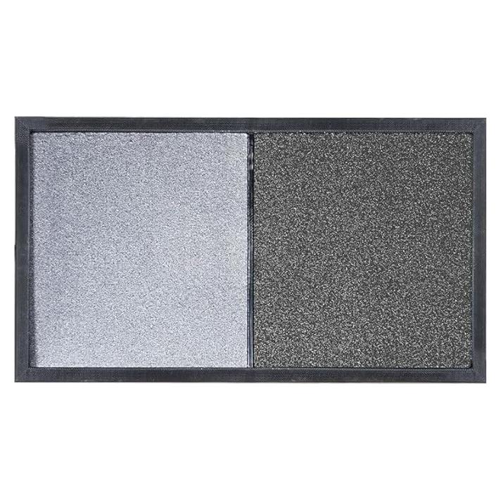 Tapete desinfectante Genérico 43x79 cm Gris para zapatos
