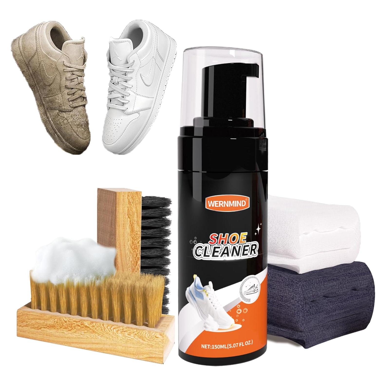 Kit de limpieza de zapatos blancos 5 piezas - Protector impermeable