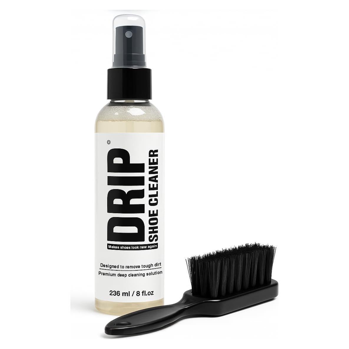 Kit de Limpieza de Calzado Natural con Cepillo - 236.6 ml