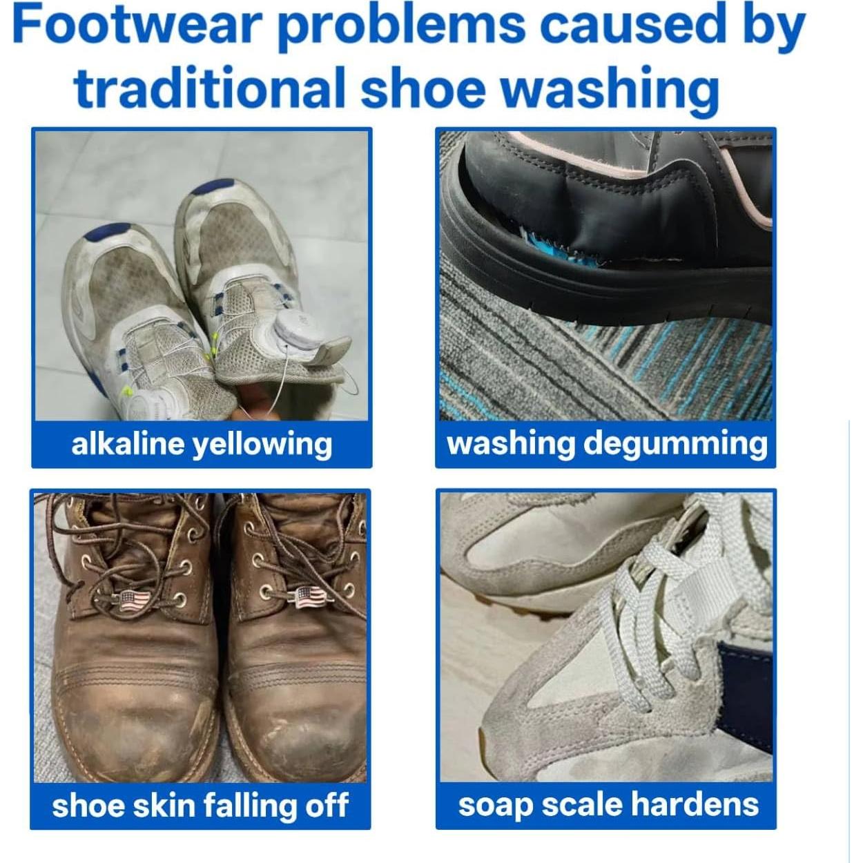 Kit de Limpieza de Zapatos PICKZONE 191 g - Limpiador y Cepillo