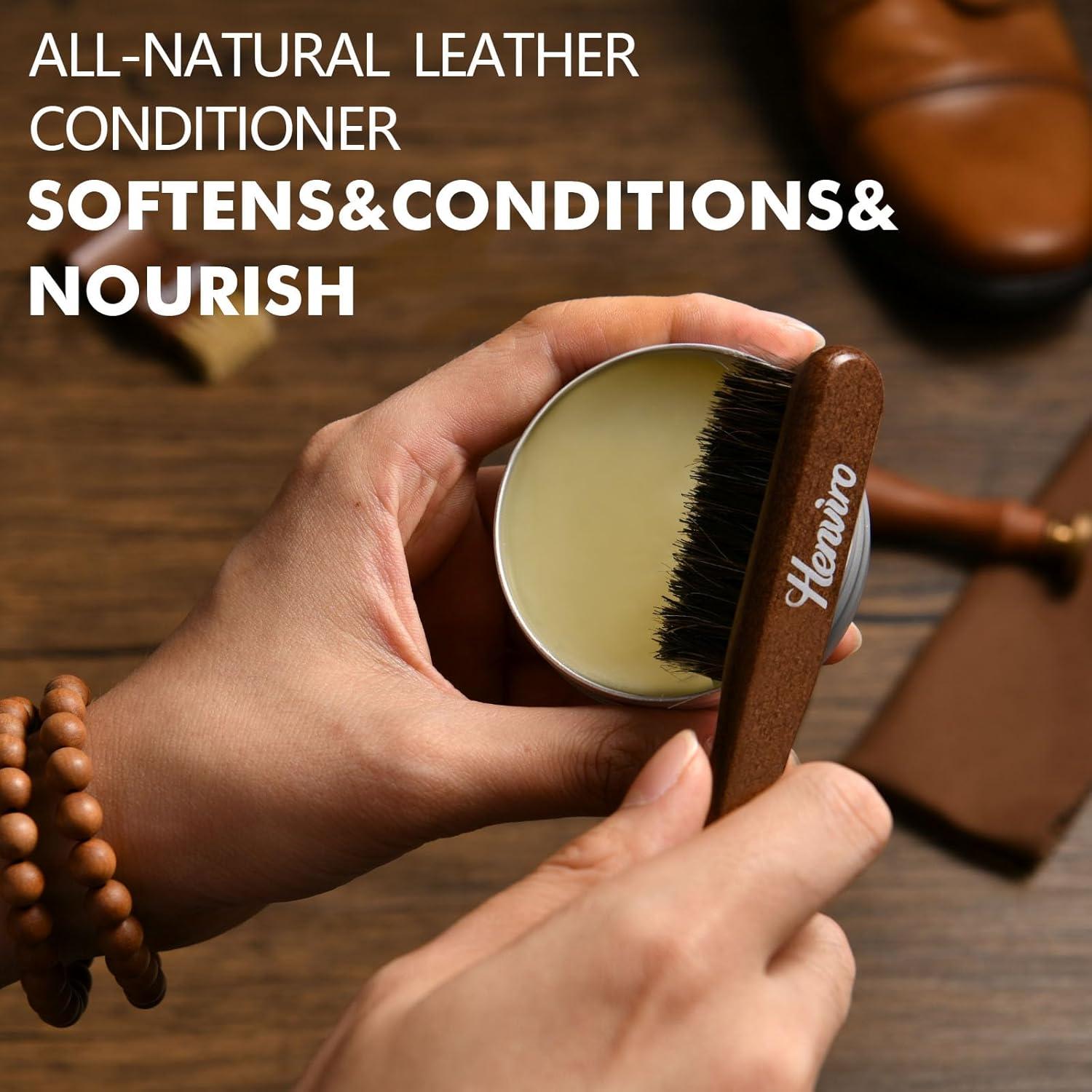 Kit de Cuidado de Zapatos de Cuero Henviro - 3 Colores