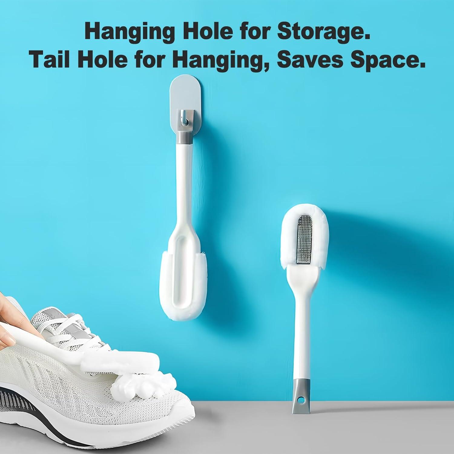 Cepillo de Limpieza Suave para Zapatos CHYEOLUA - Mango Largo