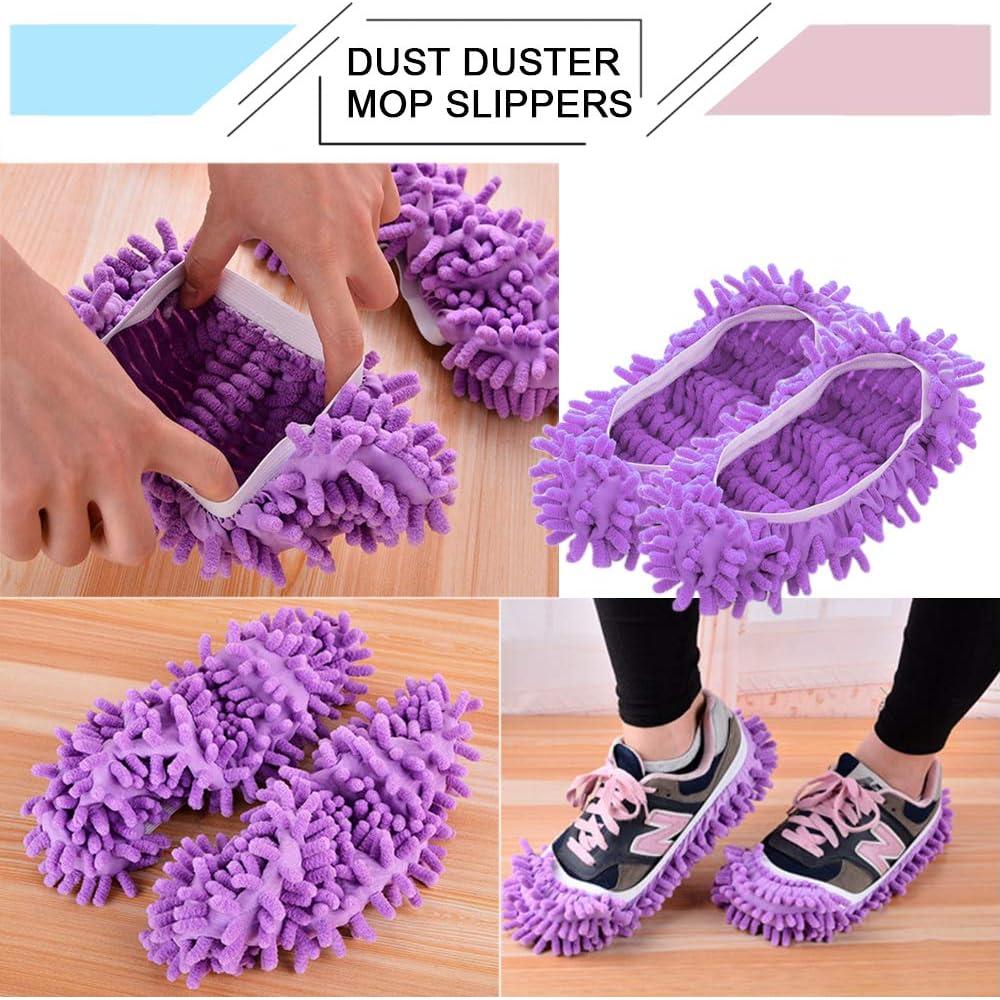 Zapatillas de Mopa Cosywell 10 PCS Microfibra Lavables