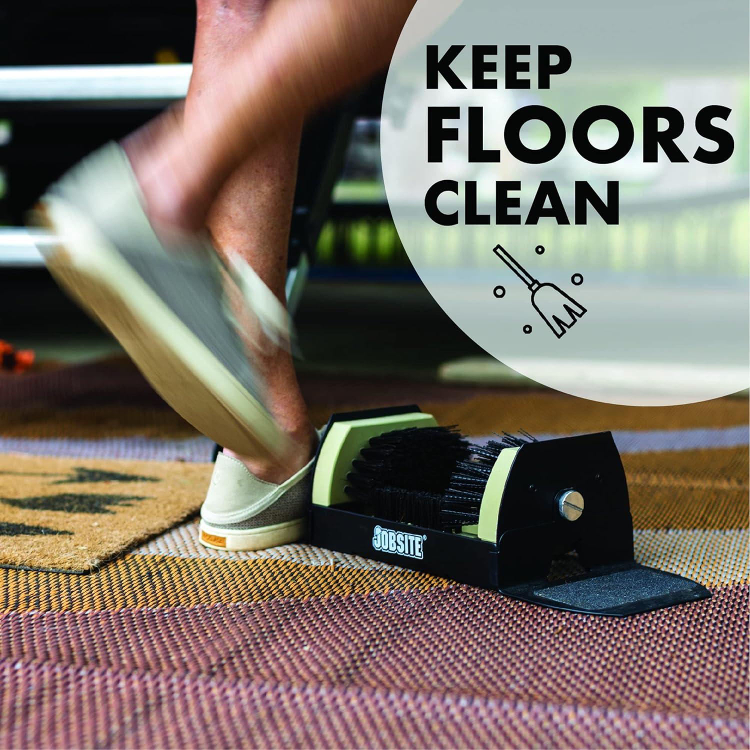 Limpiador de Botas JobSite Extra Ancho - Cepillo Industrial