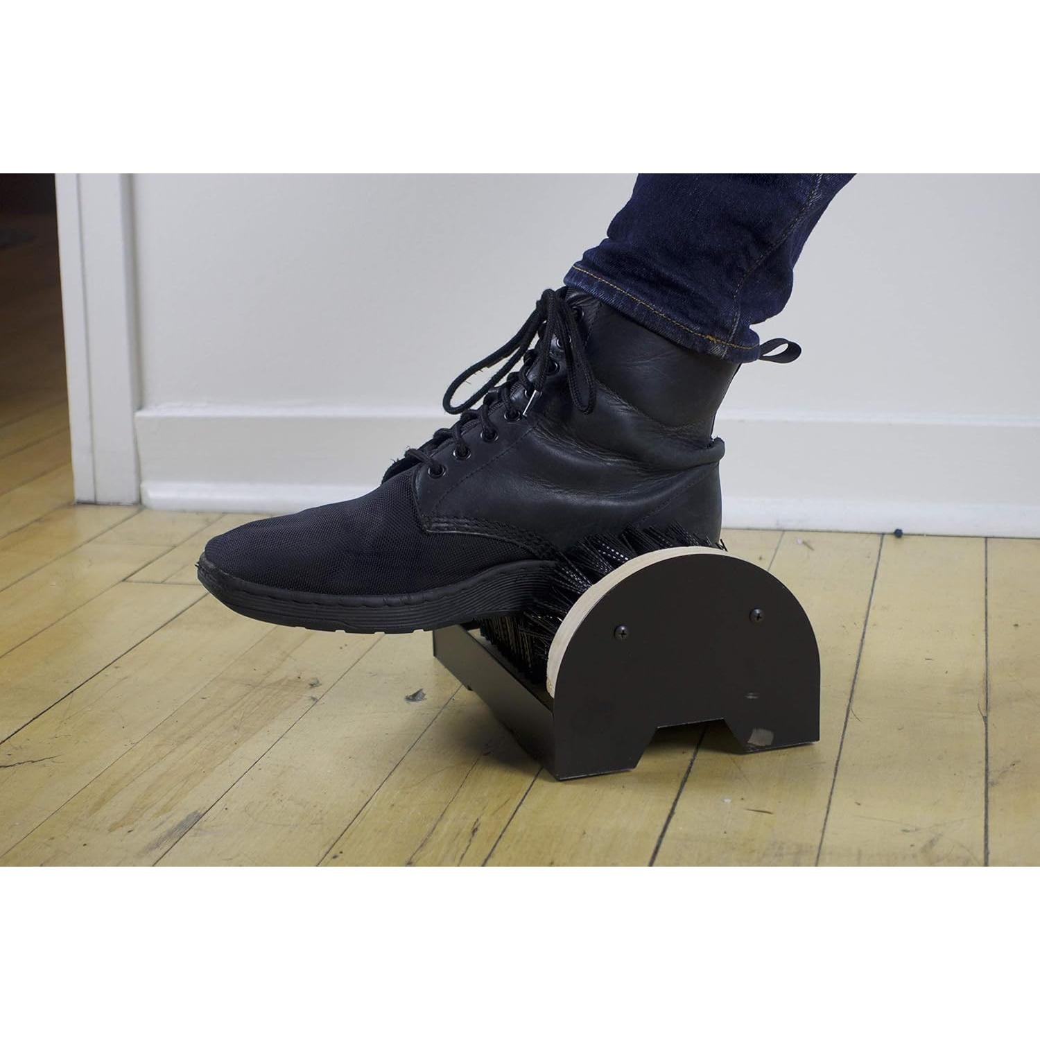 Limpiador de Botas Cadillac - Cepillo y Raspador Todo en Uno