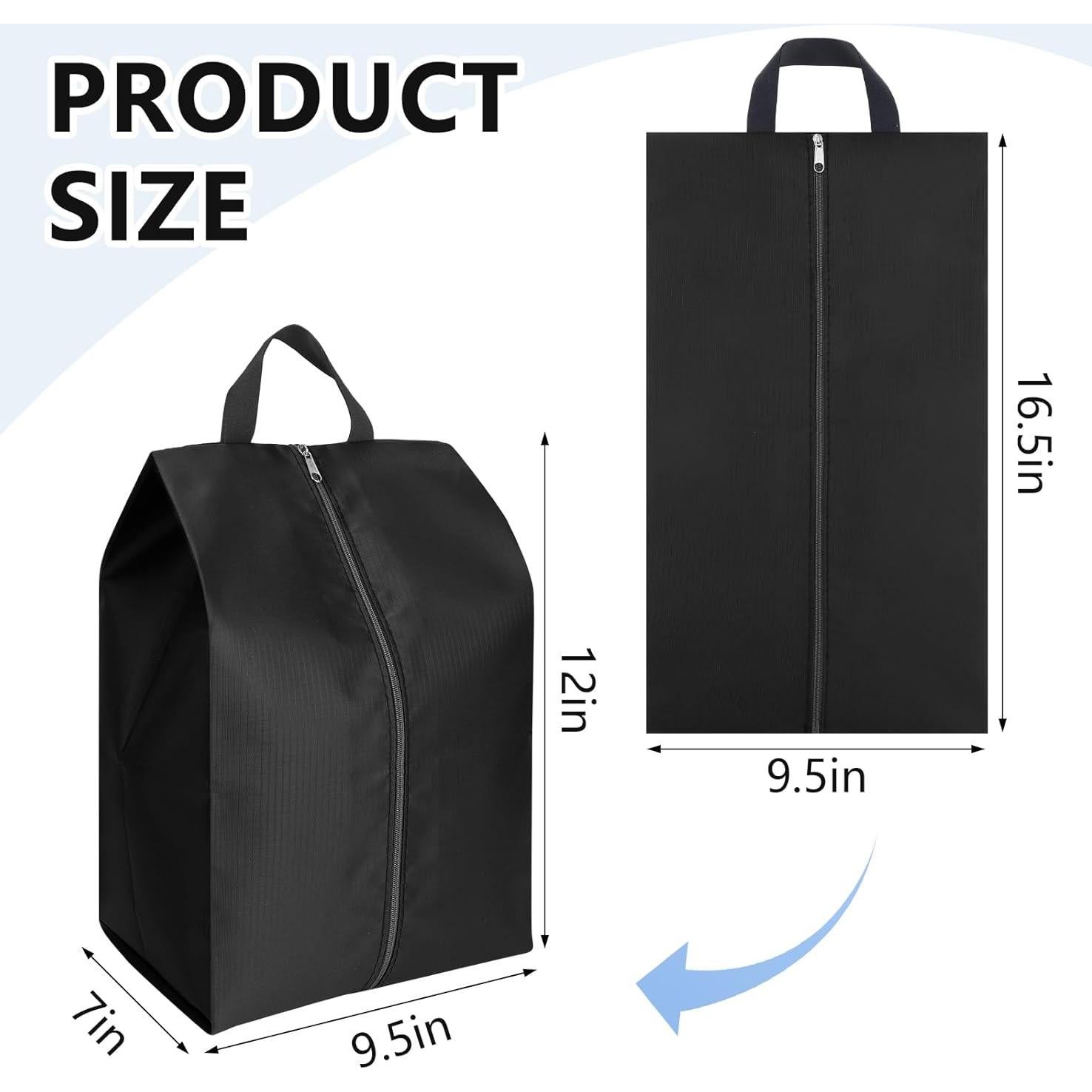 Bolsas para Zapatos de Viaje 4 Pzas Tela Oxford Resistente