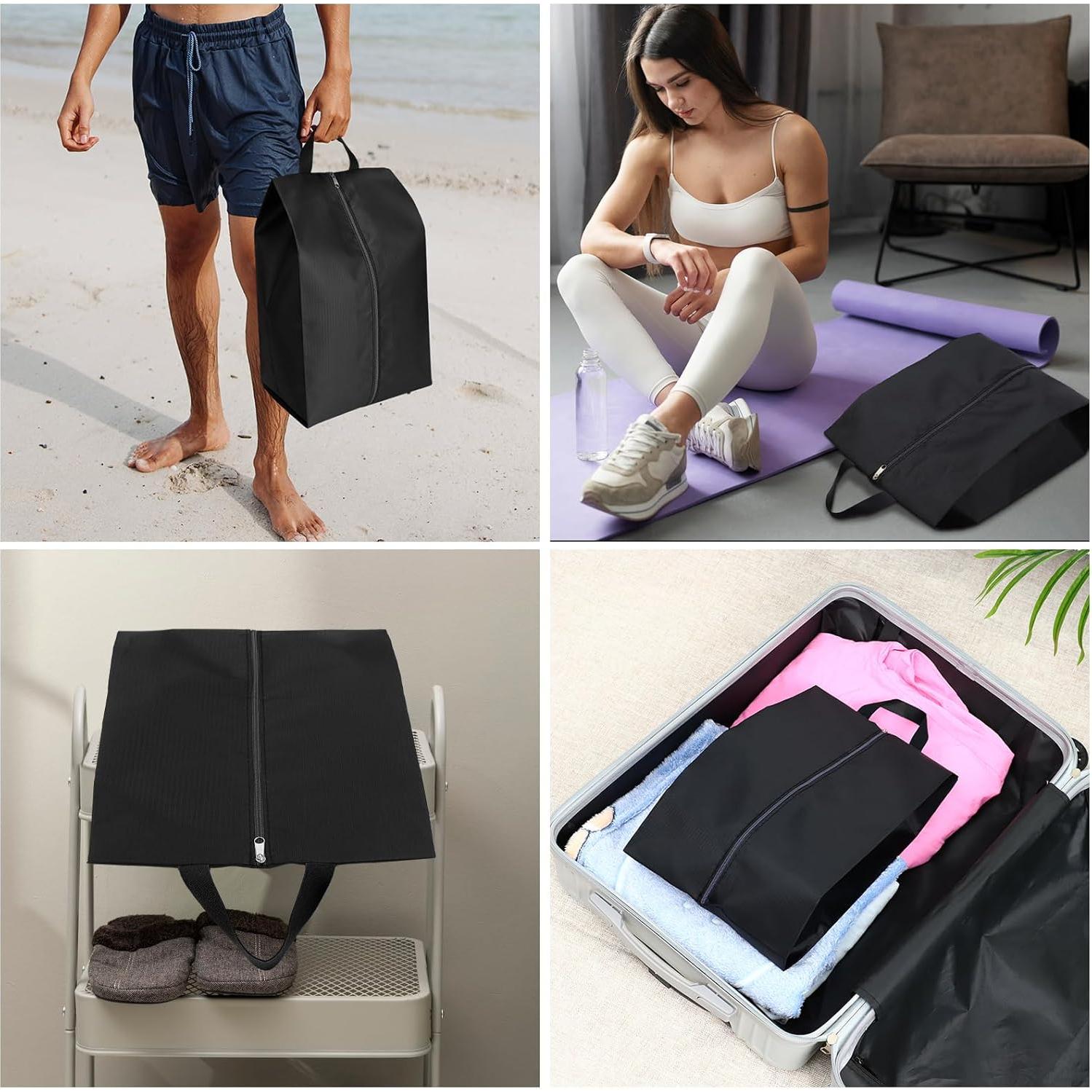 Bolsas para Zapatos de Viaje 4 Pzas Tela Oxford Resistente