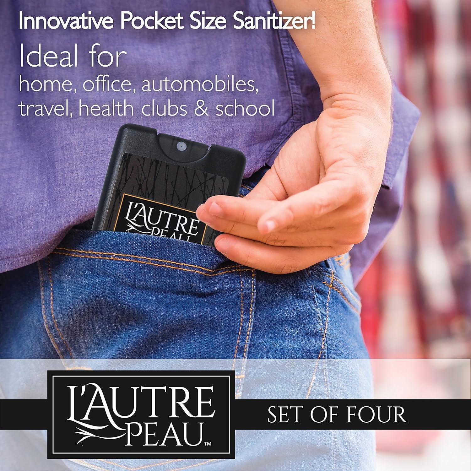 Spray desinfectante de manos L'AUTRE PEAU 6x20ml con aloe vera