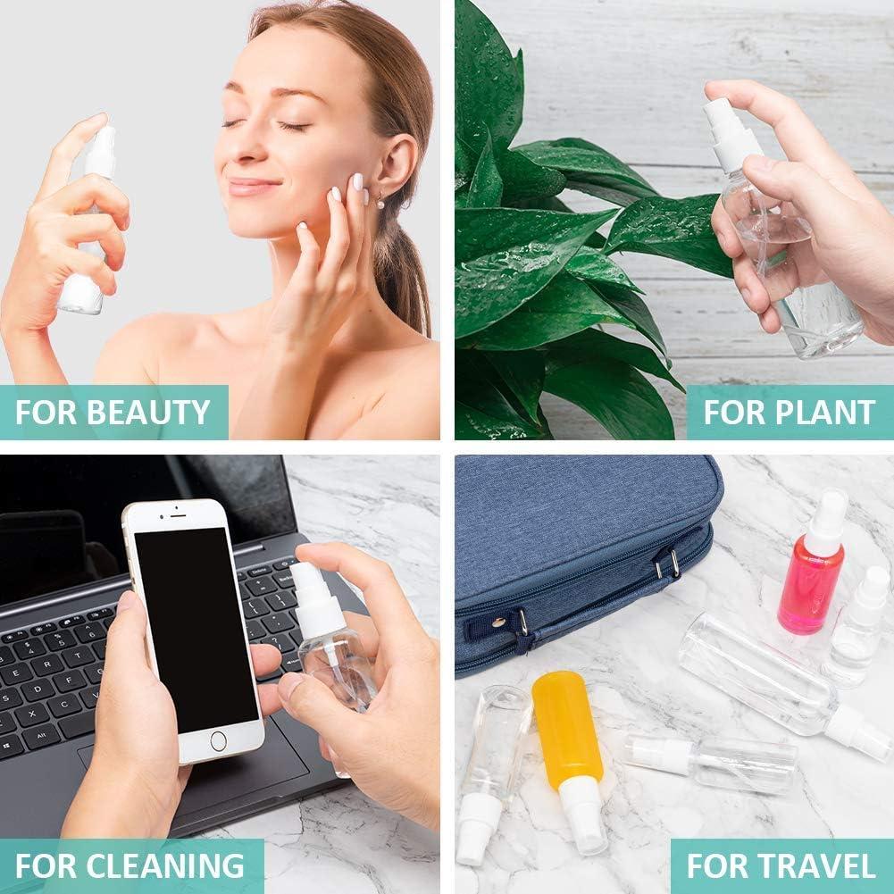 Set de 3 Botellas de Spray Vacías 50ml ZALUJMUS para Viaje