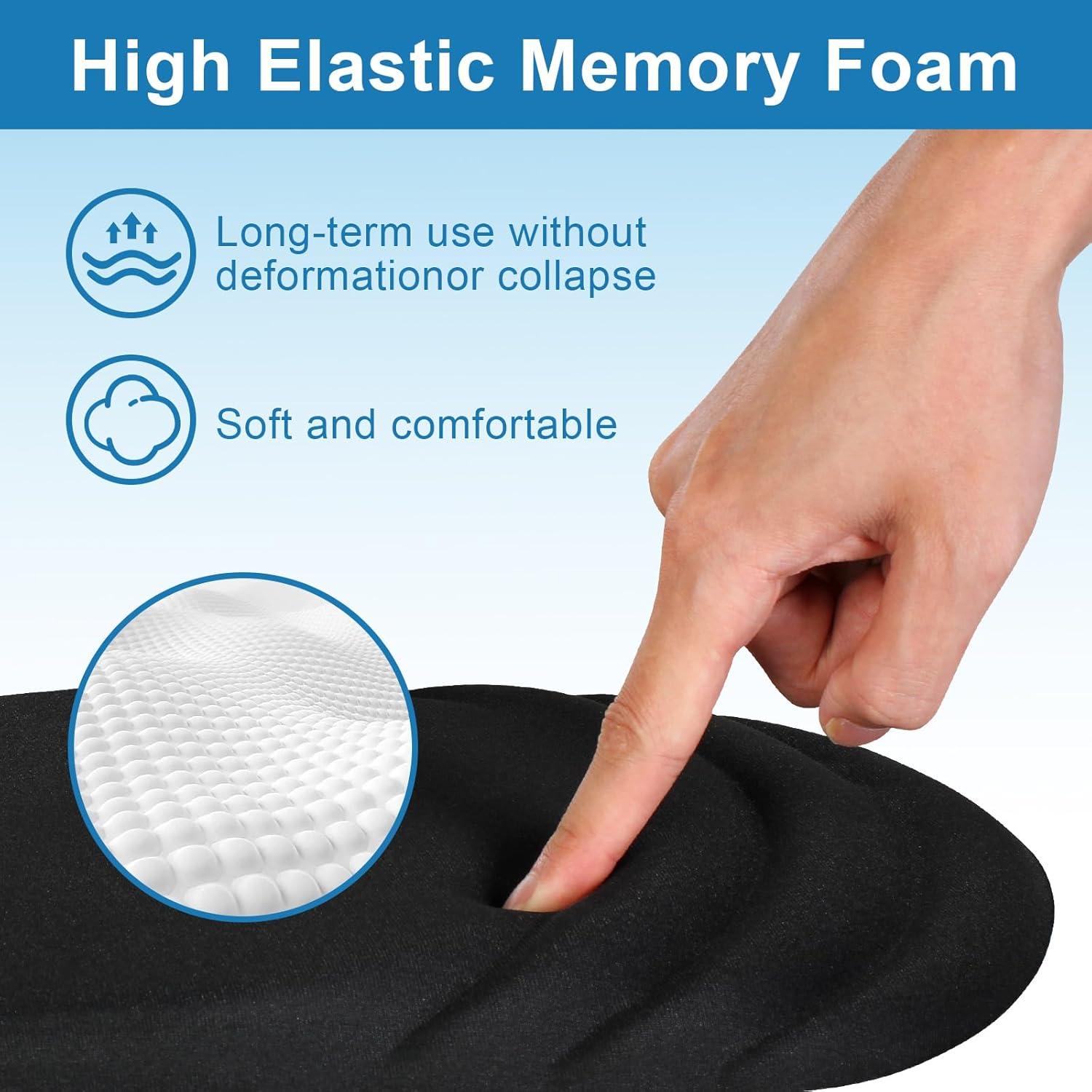 Alfombrilla de Ratón Ergonómica Jamboa con Reposamuñecas de Espuma