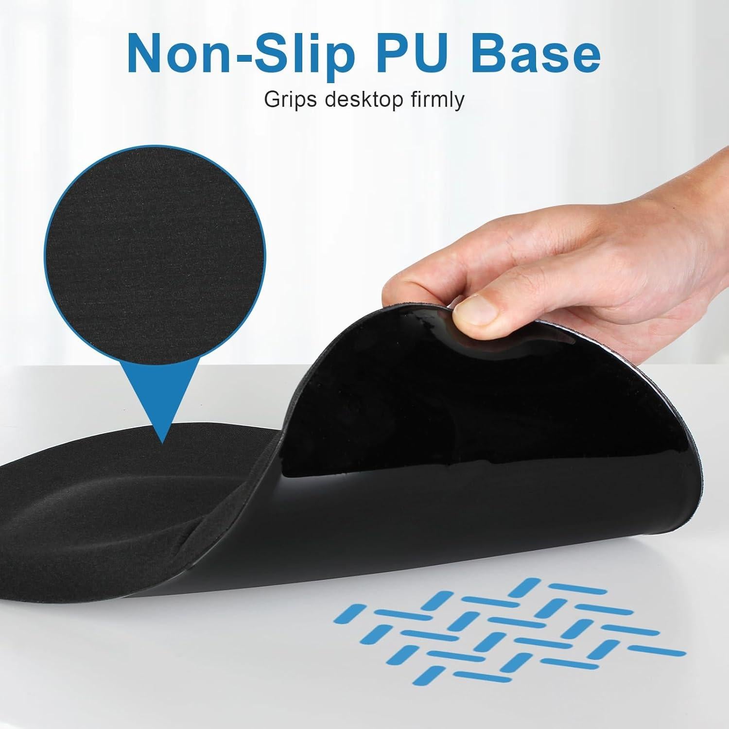 Alfombrilla de Ratón Ergonómica Jamboa con Reposamuñecas de Espuma