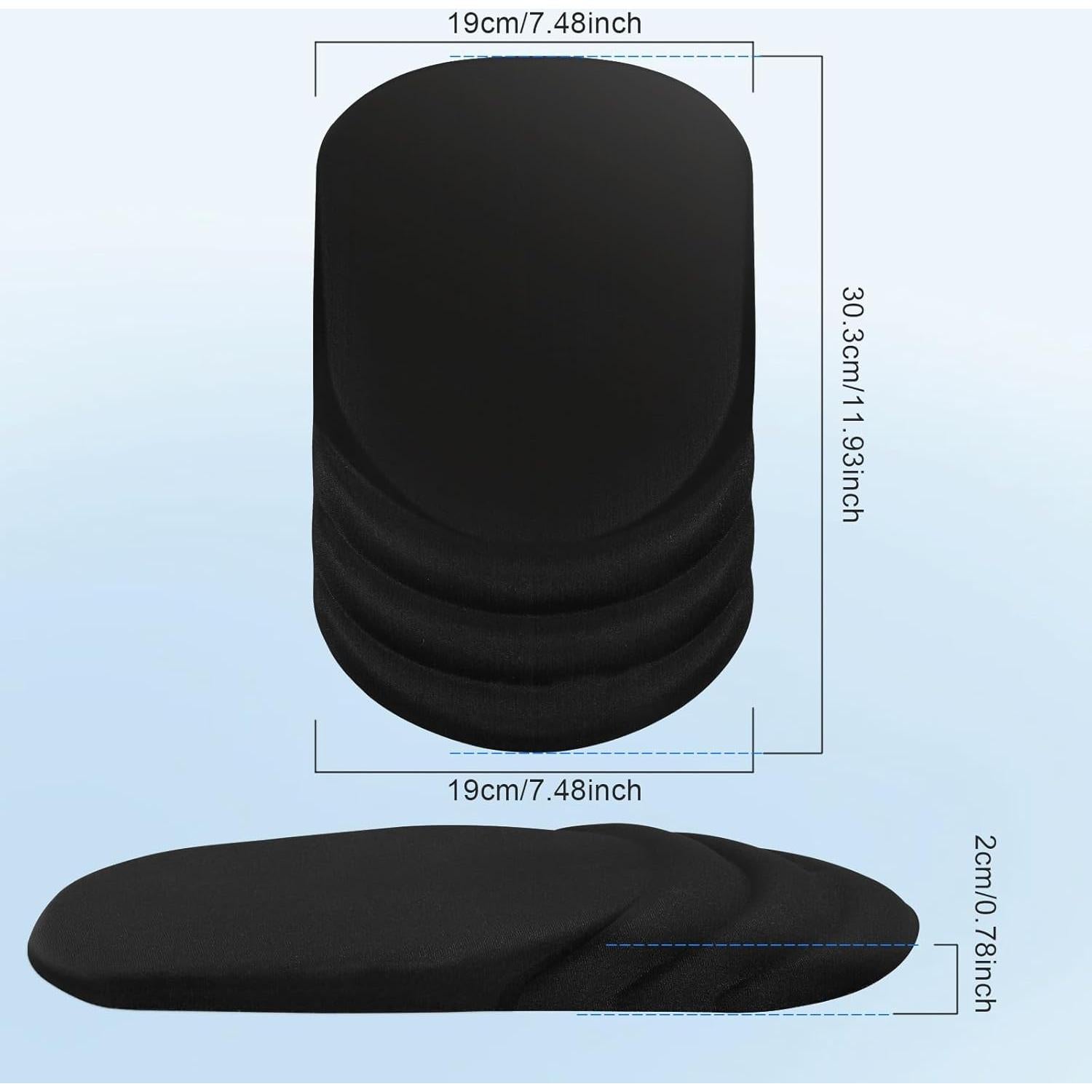 Alfombrilla de Ratón Ergonómica Jamboa con Reposamuñecas de Espuma