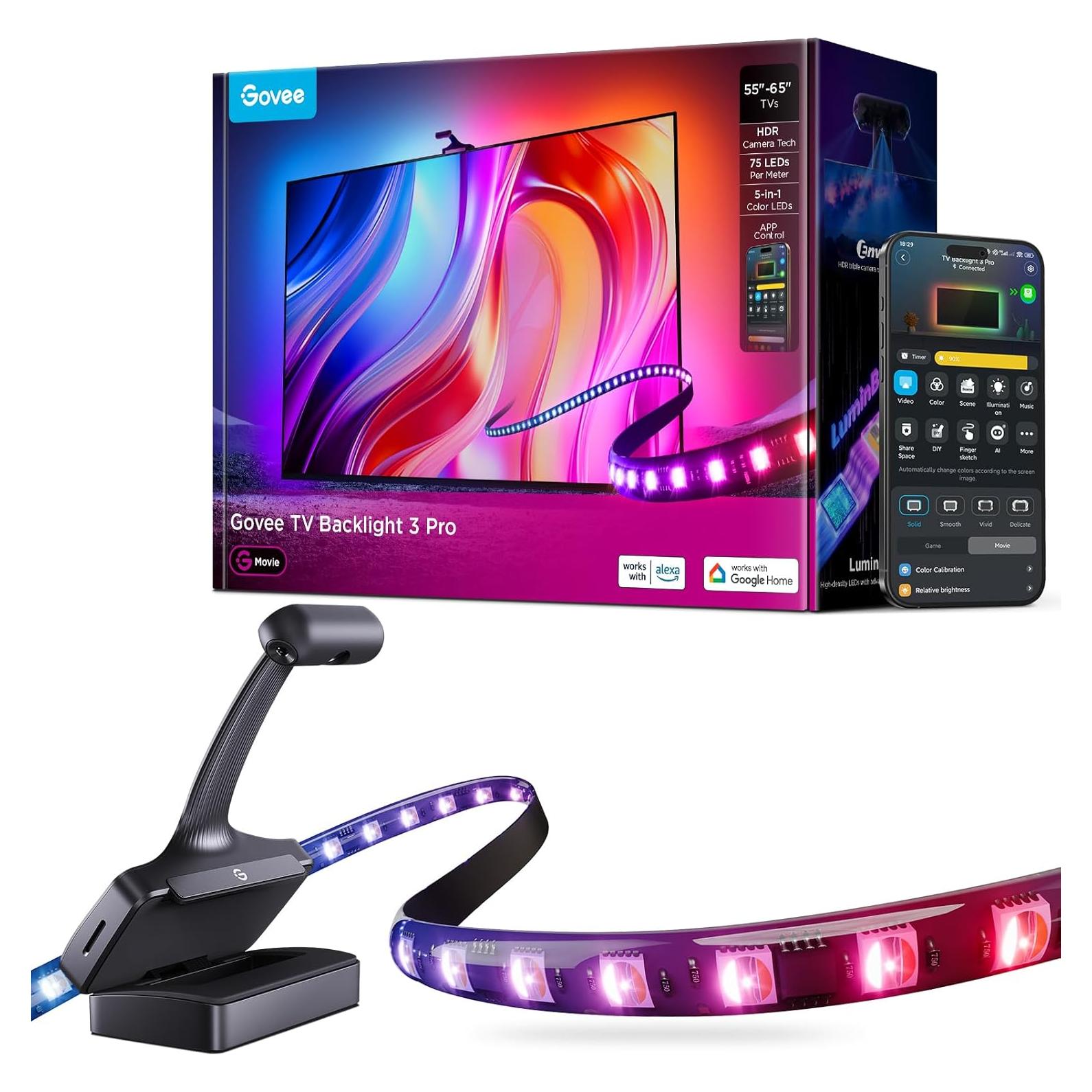 Govee Luz de Fondo LED para TV 3 Pro 3.6m RGBWWIC