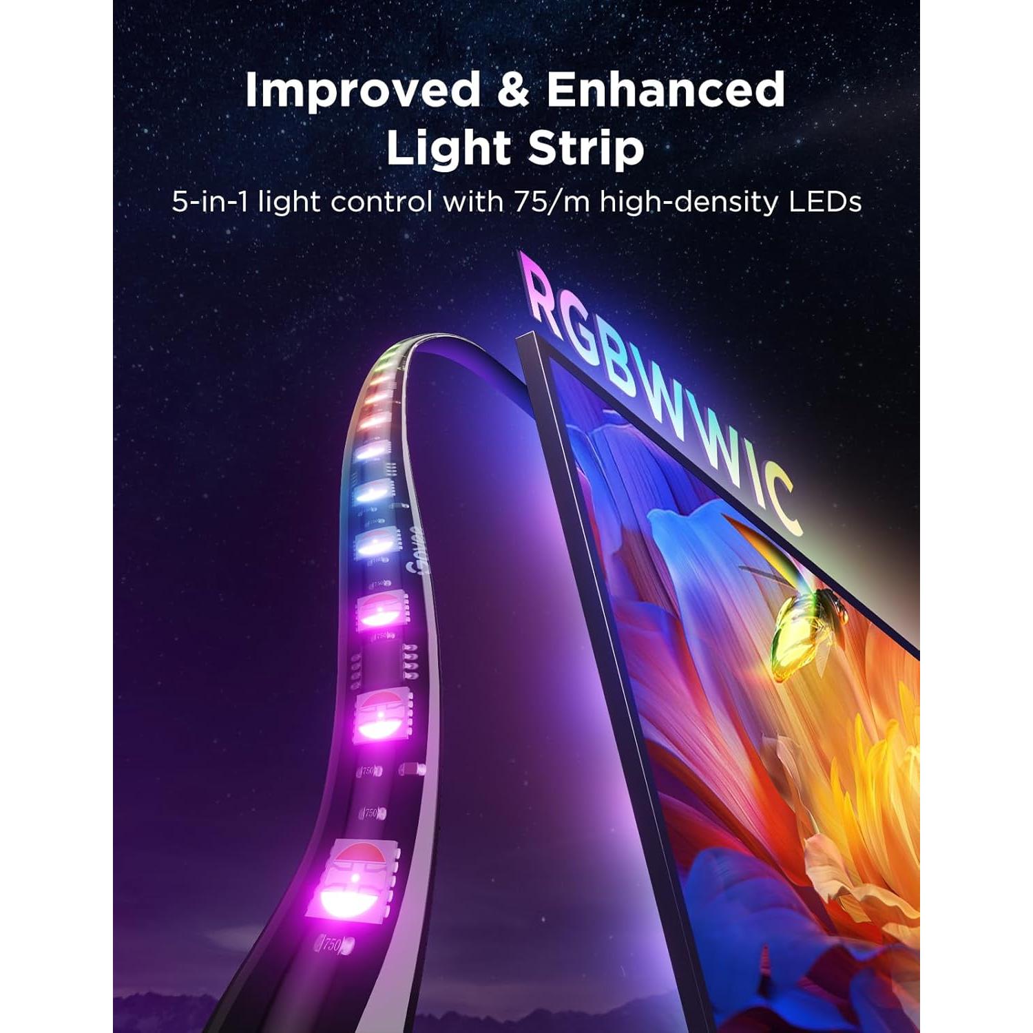 Govee Luz de Fondo LED para TV 3 Pro 3.6m RGBWWIC