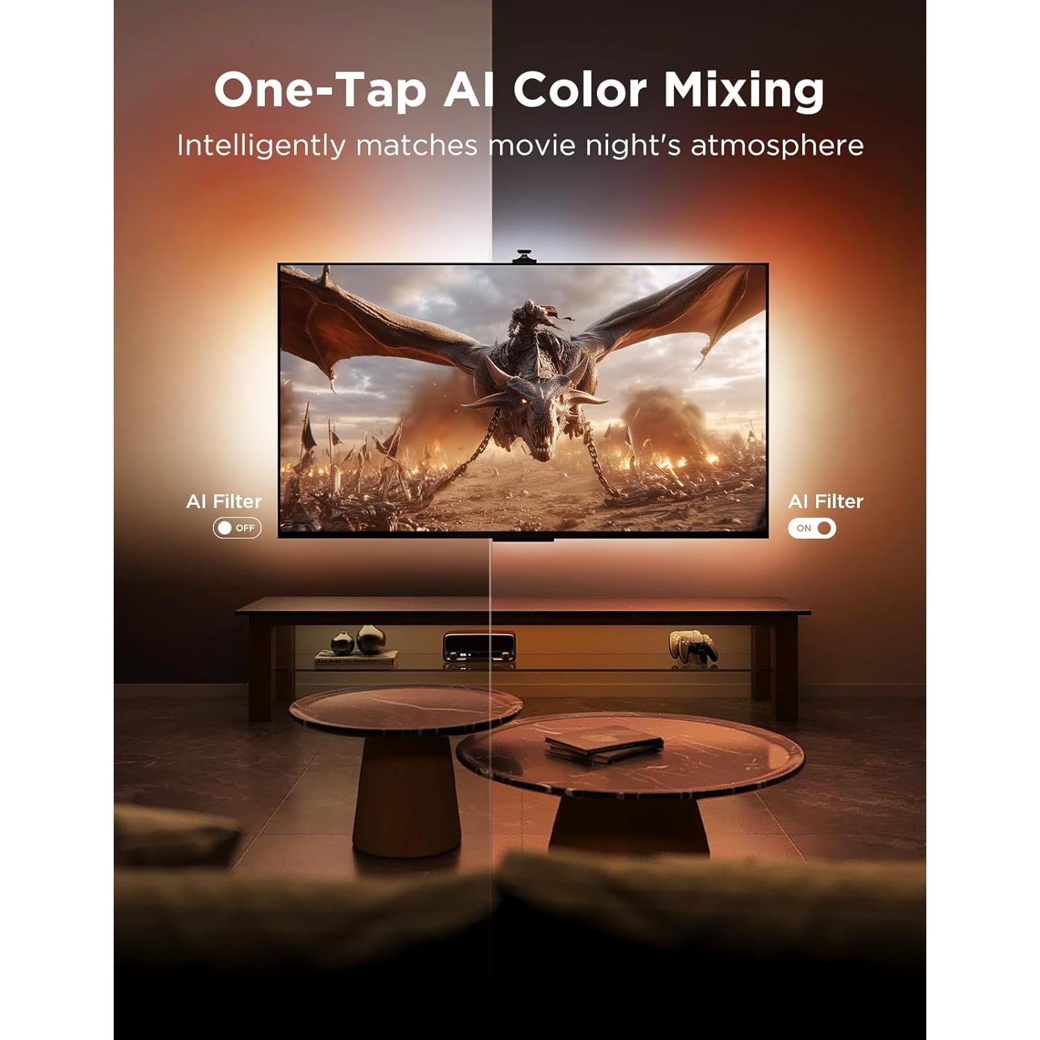 Govee Luz de Fondo LED para TV 3 Pro 3.6m RGBWWIC