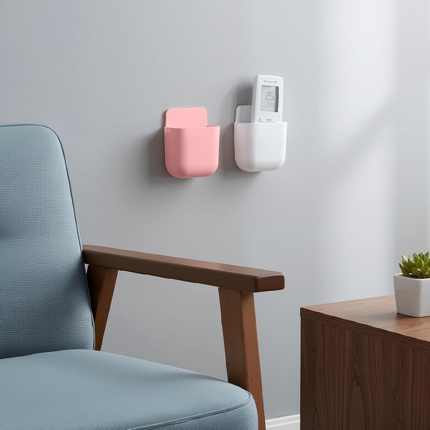 Soportes de Control Remoto Kathfly 6 Pcs Adhesivos Multicolor