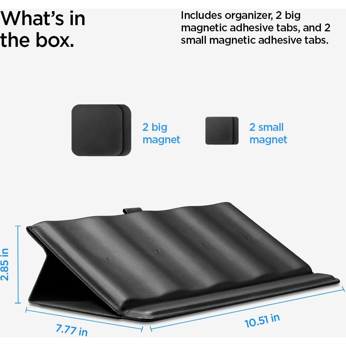 Soporte Organizador de Control Remoto Spigen Magnético PU Negro