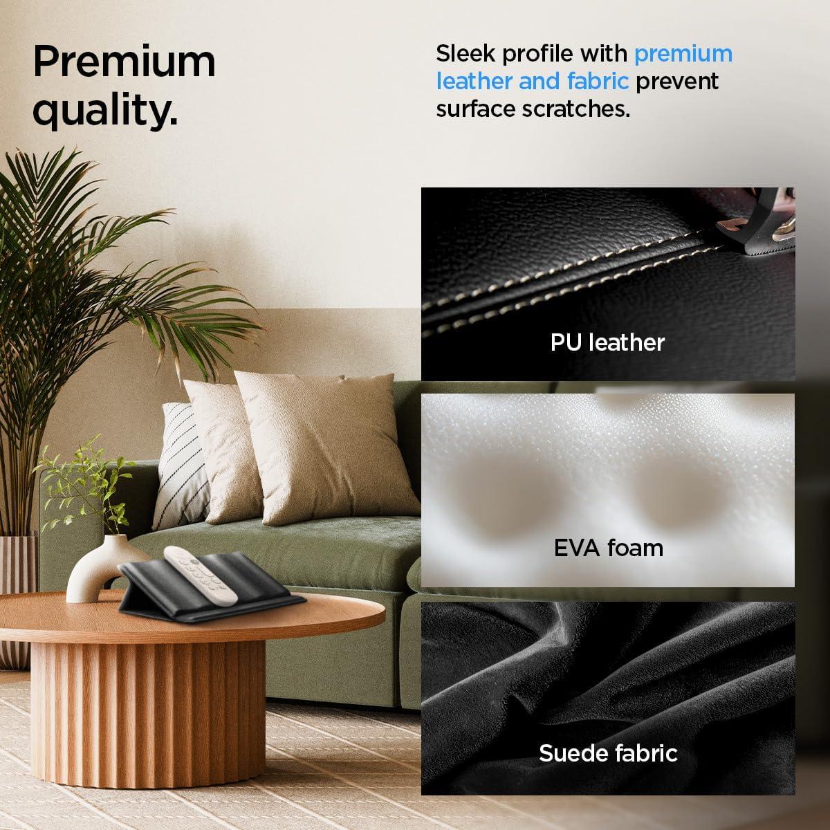 Soporte Organizador de Control Remoto Spigen Magnético PU Negro