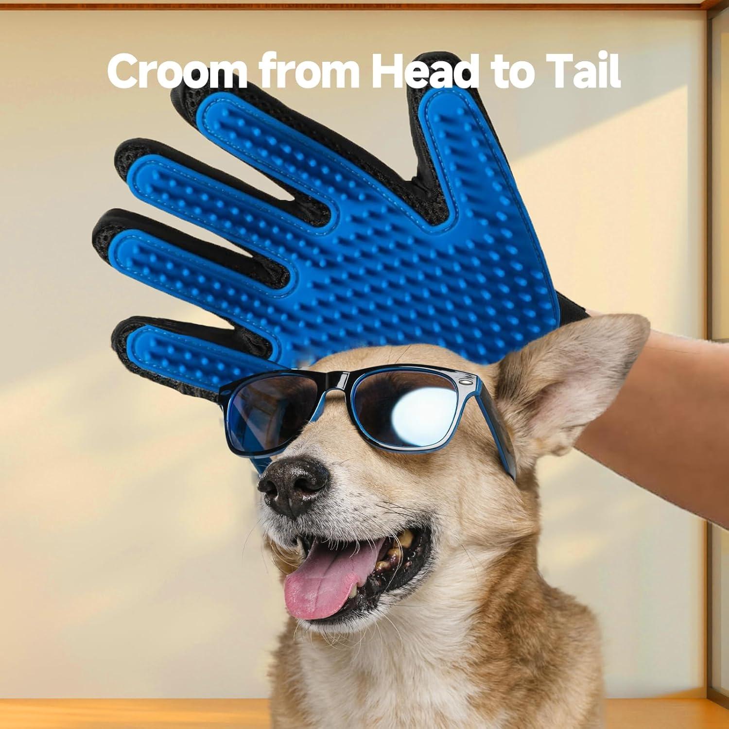 Guantes de Aseo y Limpieza para Mascotas NVNAN - Grande