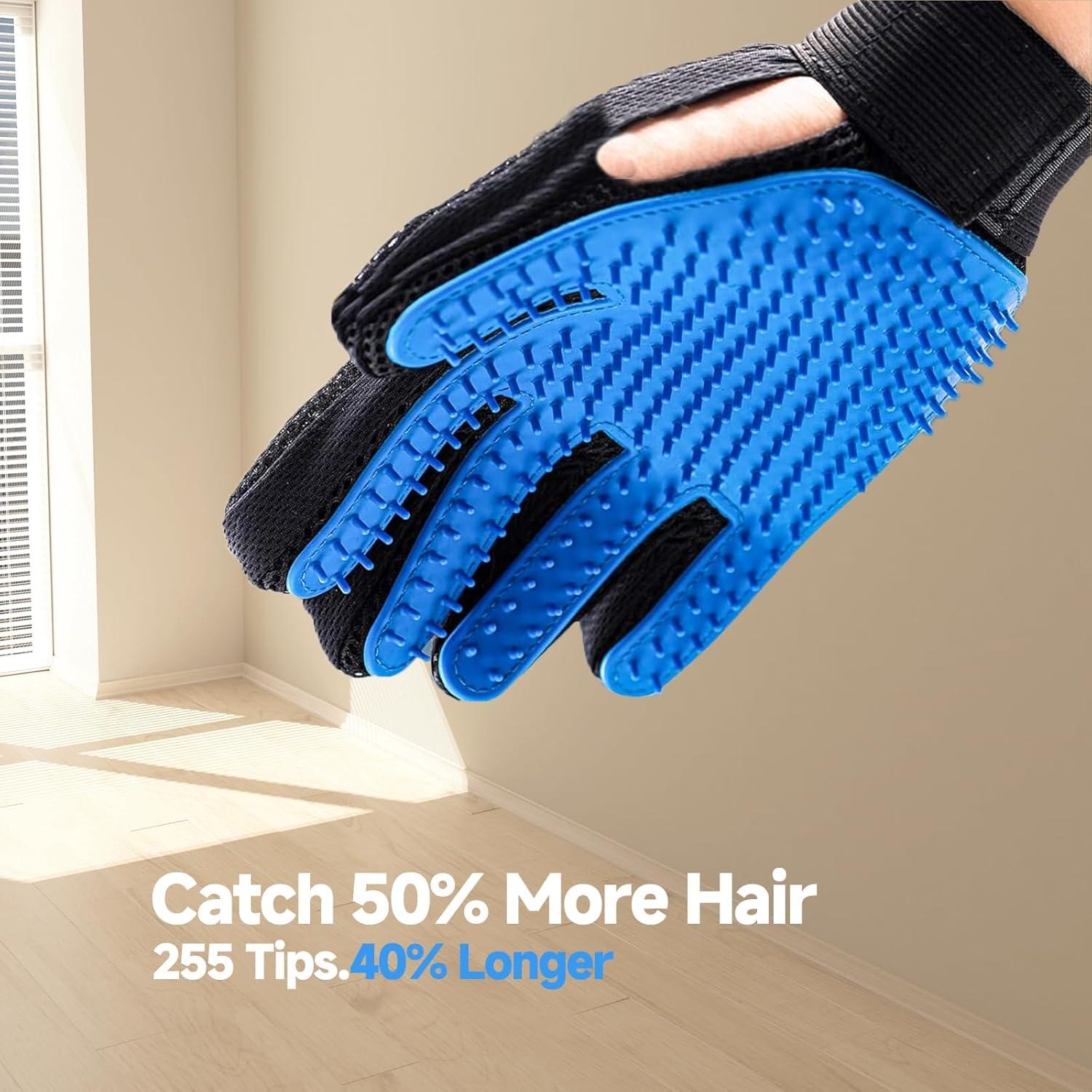 Guantes de Aseo y Limpieza para Mascotas NVNAN - Grande