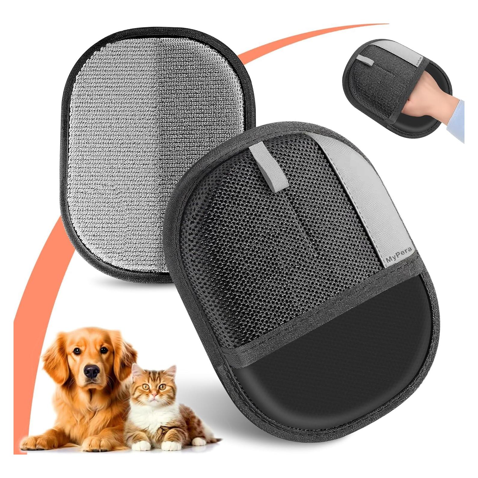 Guantes Quitapelos MyPera para Gatos y Perros - Reutilizables