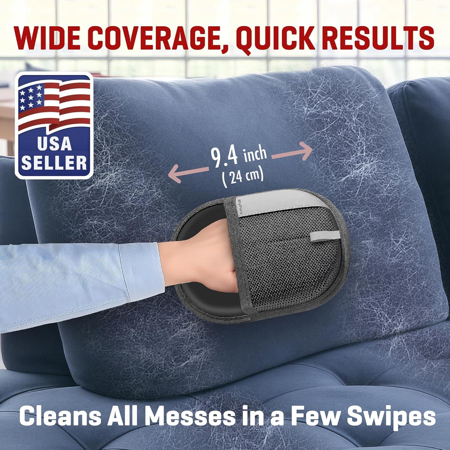 Guantes Quitapelos MyPera para Gatos y Perros - Reutilizables