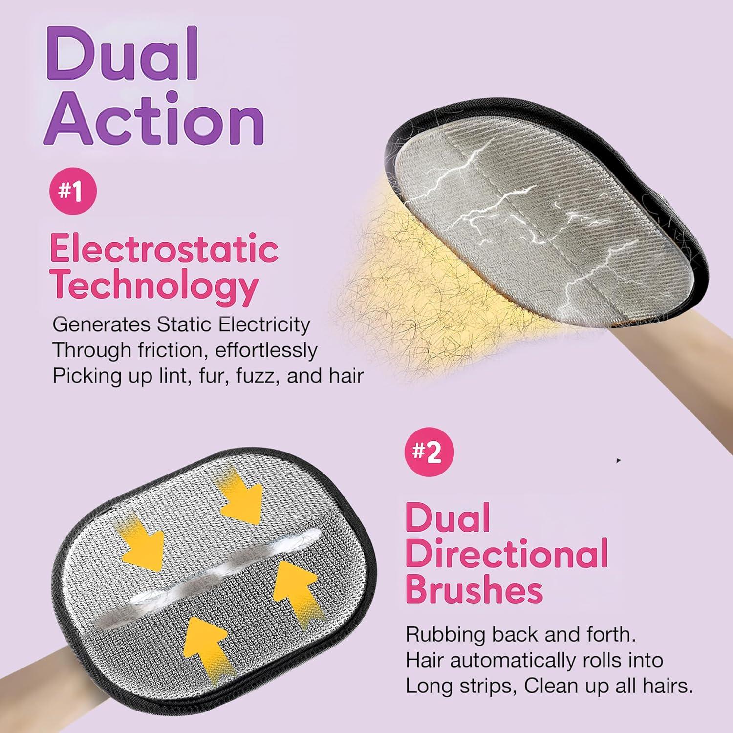 Guantes Quitapelos MyPera para Gatos y Perros - Reutilizables