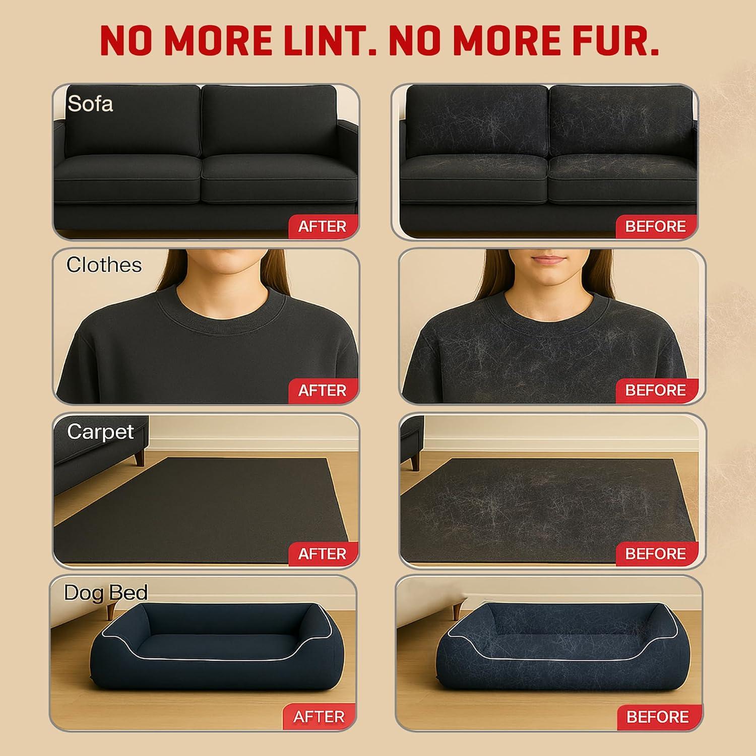 Guantes Quitapelos MyPera para Gatos y Perros - Reutilizables