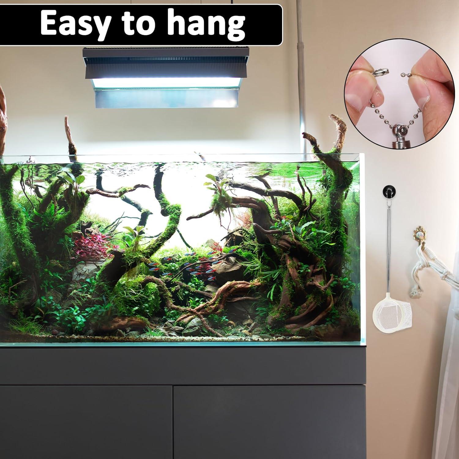 2 Redes de Pesca Redondas QfwdfcTrenz para Acuario 7.62 cm