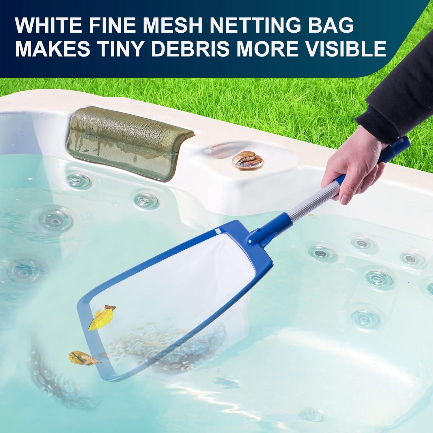 Red de Skimmer de Mano POOLAZA para Spa y Piscina 39.6x26.9cm