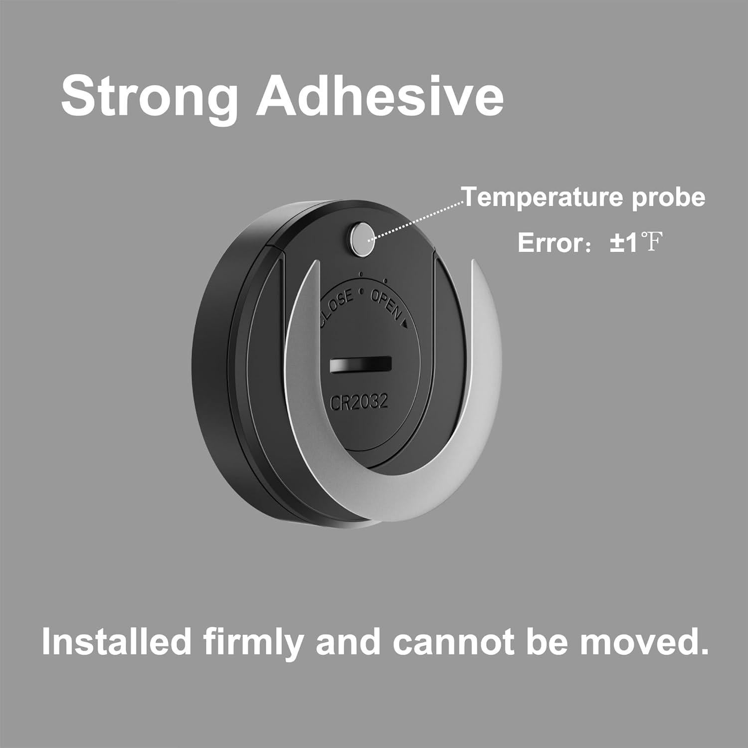 Termómetro Digital Acuario Carefree Fish CR2032 Pantalla LED