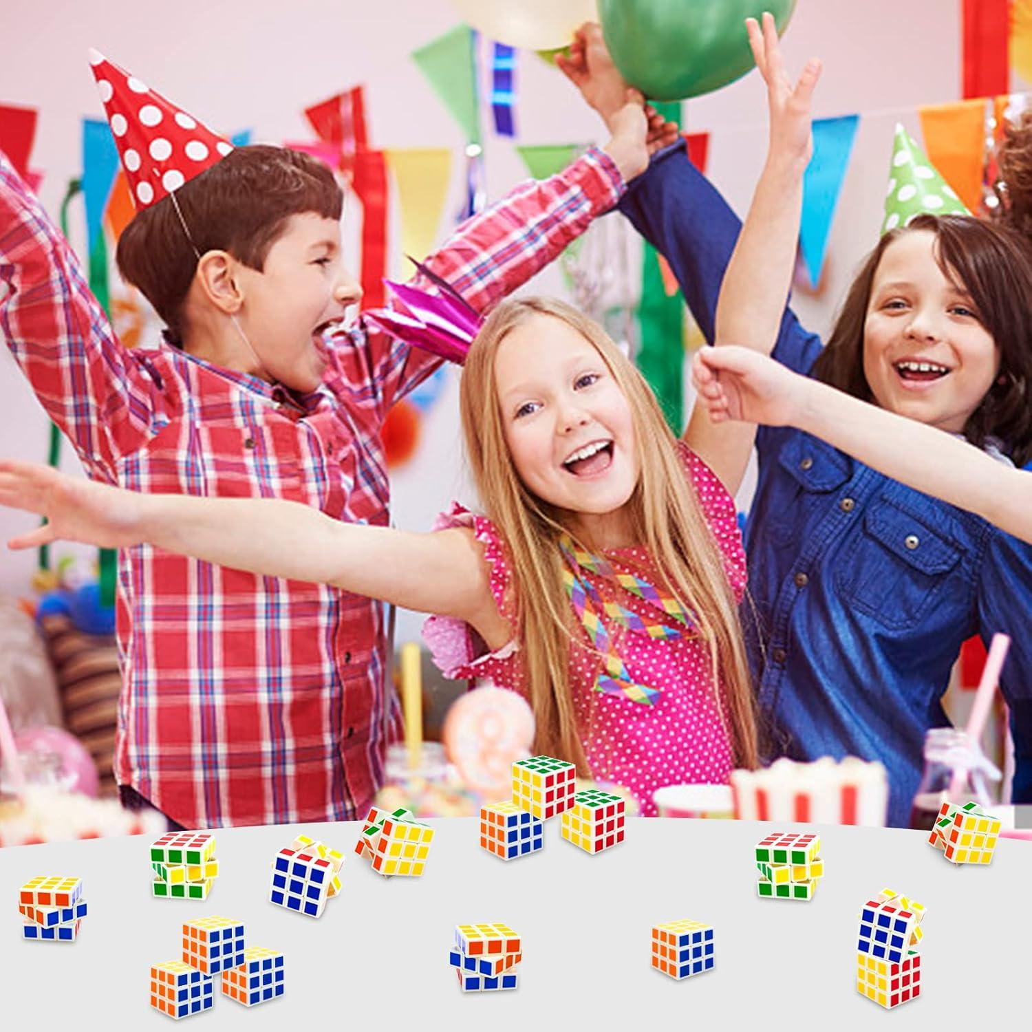 Paquete de 48 Mini Cubos de Rompecabezas Bloolilies 3.5cm