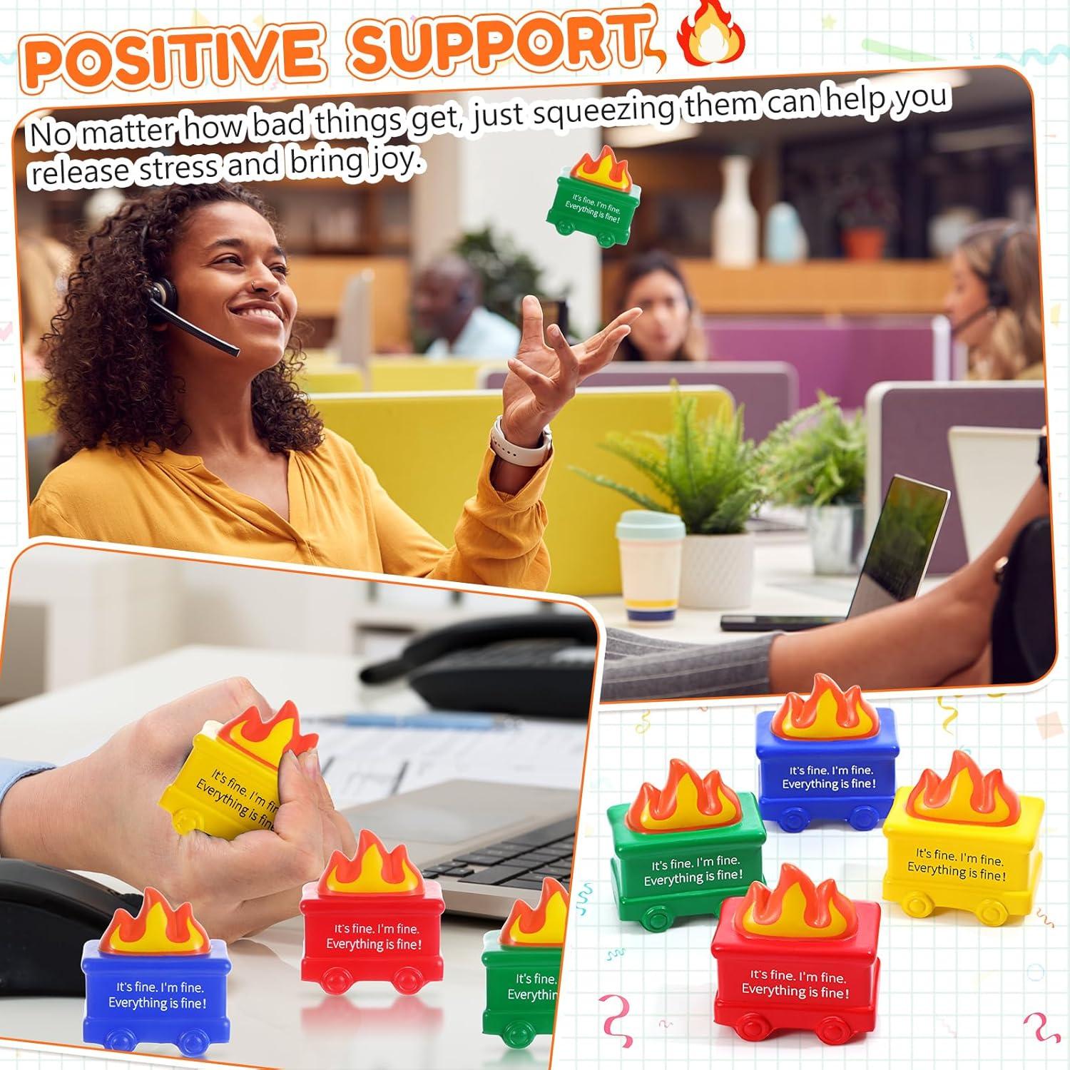 Pelotas Antiestrés Shappy 4 Pcs Coloridas para Alivio de Ansiedad